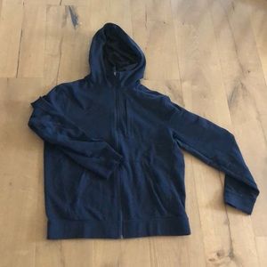 Black lulu lemon full zip hoodie size small